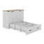 Lit escamotable double avec station de charge-2032237650