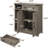 Farmhouse Storage Cabinet With 2 Barn Doors-1090209672