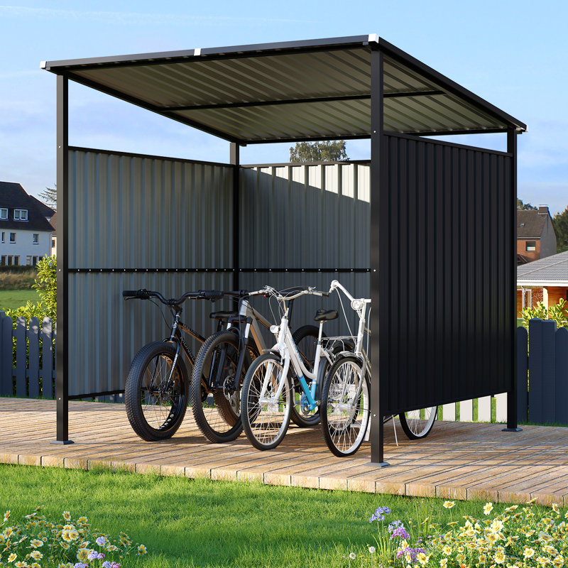 6' X 6' Metal Gazebo Outdoor Pergola For Patio