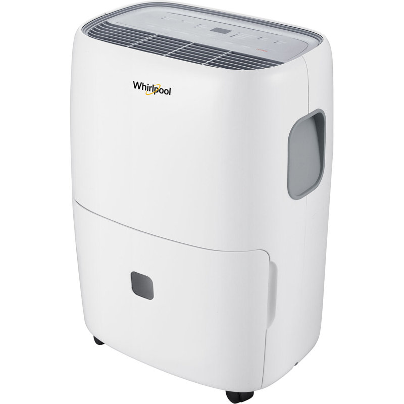 Whirlpool White 30-Pint Portable Energy Star Dehumidifier