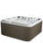 Amplified 100-Jet 7-Person Non-Lounger Spa w/Bluetooth Stereo, 3 Pumps by Aqualife by Strong Spas-99471679