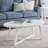 Elegant Wood Oval Coffee Table