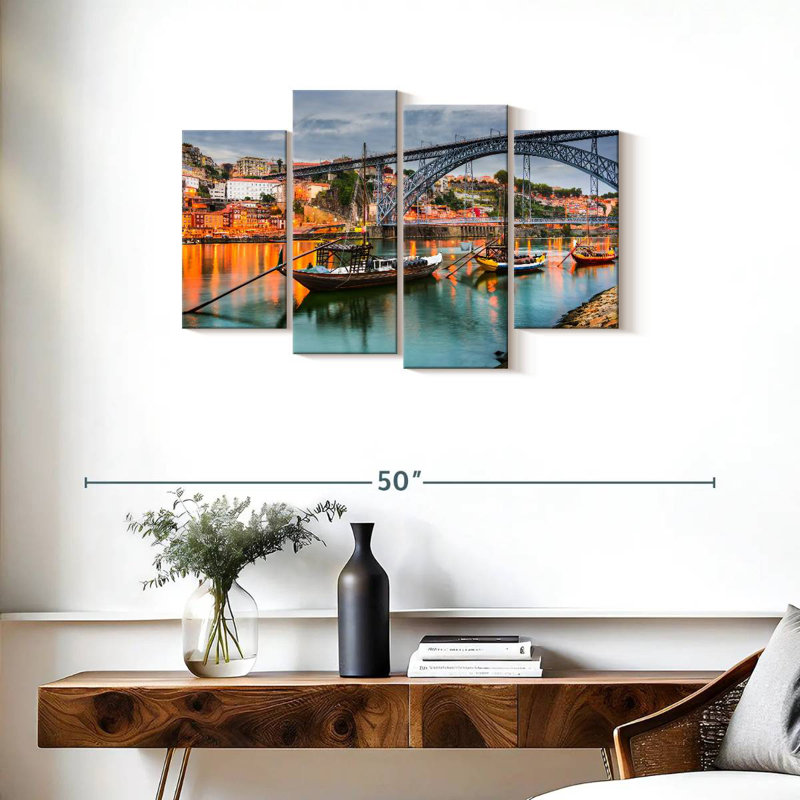 Sireci Douro River Rabelo Boats, 22'' H x 36'' W