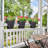 Quindarrius Outdoor Railing Planter-194092695