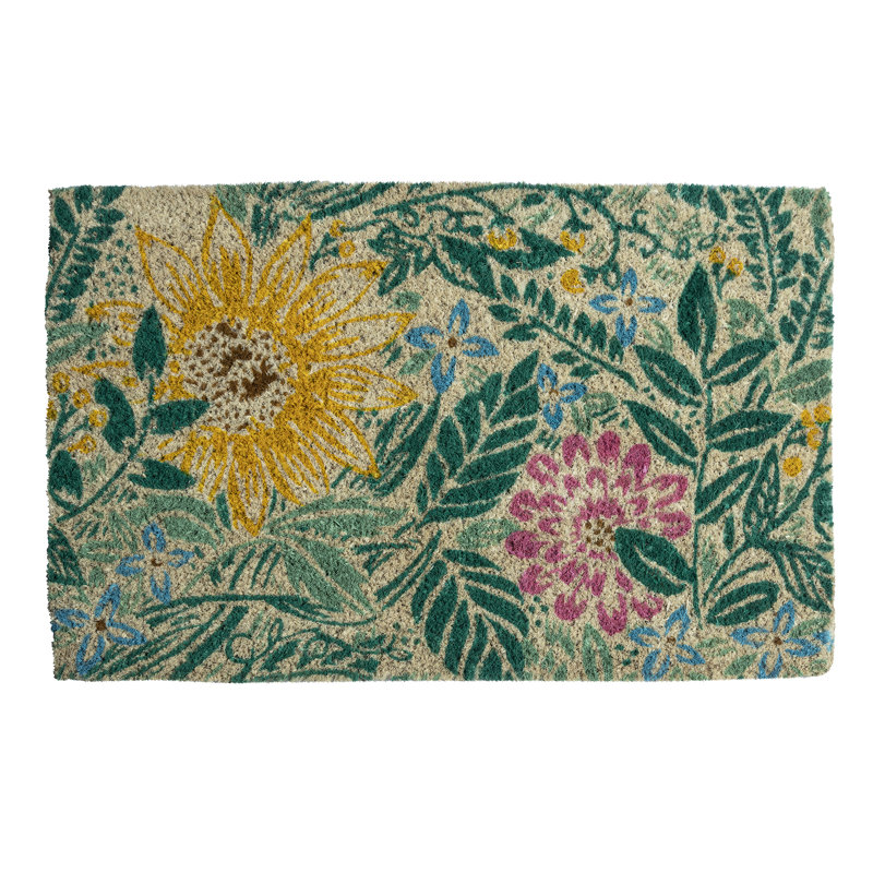 Tapis d'extérieur Williamsburg Blockprint 35 "x 22"