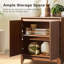 Armoire d'appoint 2 portes Dejesus H 32,4 "(ensemble de 2)-130000189