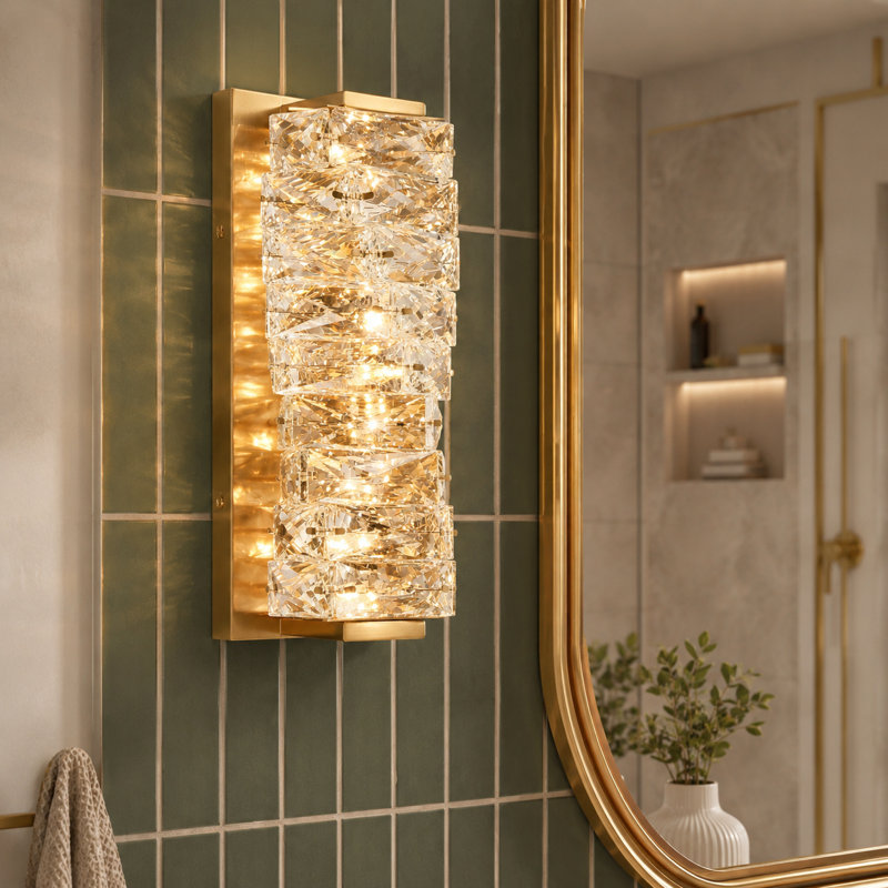 Shymir 1-Light Dimmable LED Flush Mounted Sconce