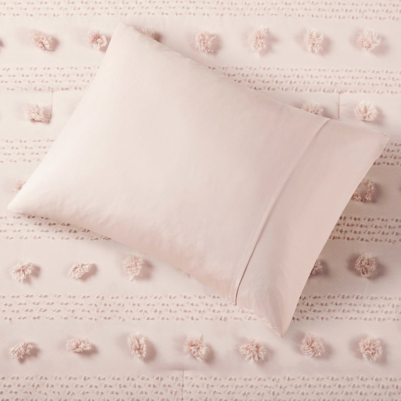 Édredon double / grand - Tissu et literie élégante, Édredon double / grand et 2 pièces supplémentai, Rose