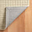 Tapis en laine naturel crocheté à la main Conall-91751556