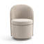 Tabouret de coiffeuse pivotant rembourré-220756074