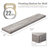 Sorbus Floating Shelves for Wall - Set of 3 Long Floating Shelves for Bedroom, Kitchen, Living Room, Bathroom Shelves, Farmhouse Home Decor - Wall Mounted Floating Shelves - Long, Black-124322116-109748801