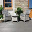Spaldings 2 Seater Bistro Set with Cushions