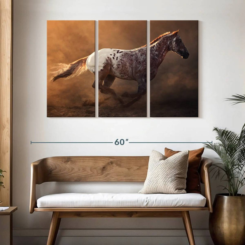 Cheval Bramalo Fast Appaloosa, H 32 po x l 50 po
