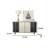 Modern Simple Shell Accent Cabinet Accent Cabinet