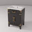 Meuble-lavabo simple avec plateau en acrylique-1649990048