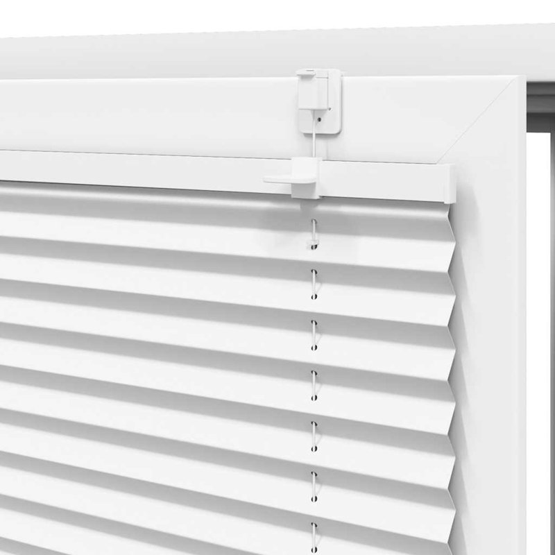 Room Darkening Pleated Blind, 115cmW x 150cmL, White