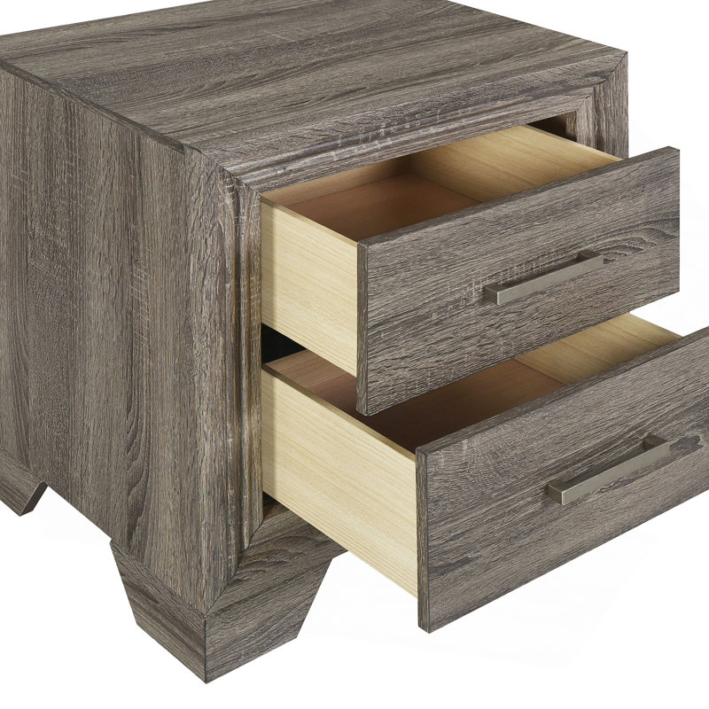 Table de chevet 2 tiroirs Funston