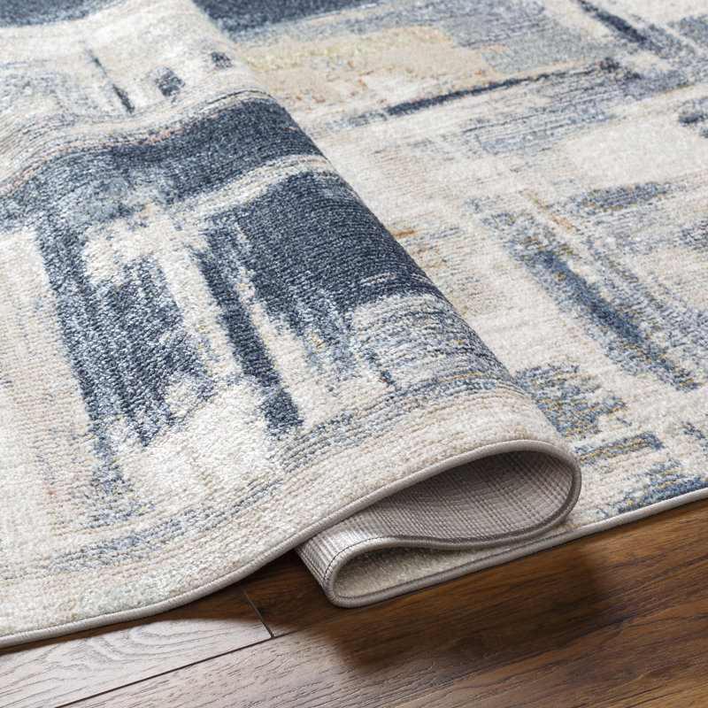 Abstract Indoor Rug, Rectangle 5'3" x 7'
