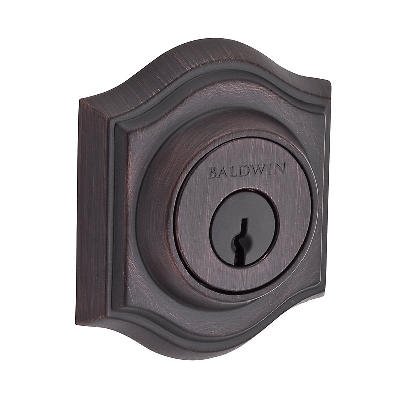 Single Cylinder Deadbolt, Venetian Bronze