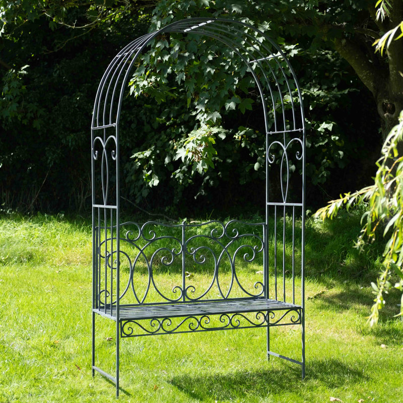 Heritage Metal Outdoor Bench