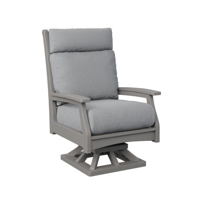 Chaise berçante pivotante à dossier haut Classic