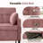 56.9'' Upholstered Convertible Sleeper Sofa with USB and Side Pocket-602783983