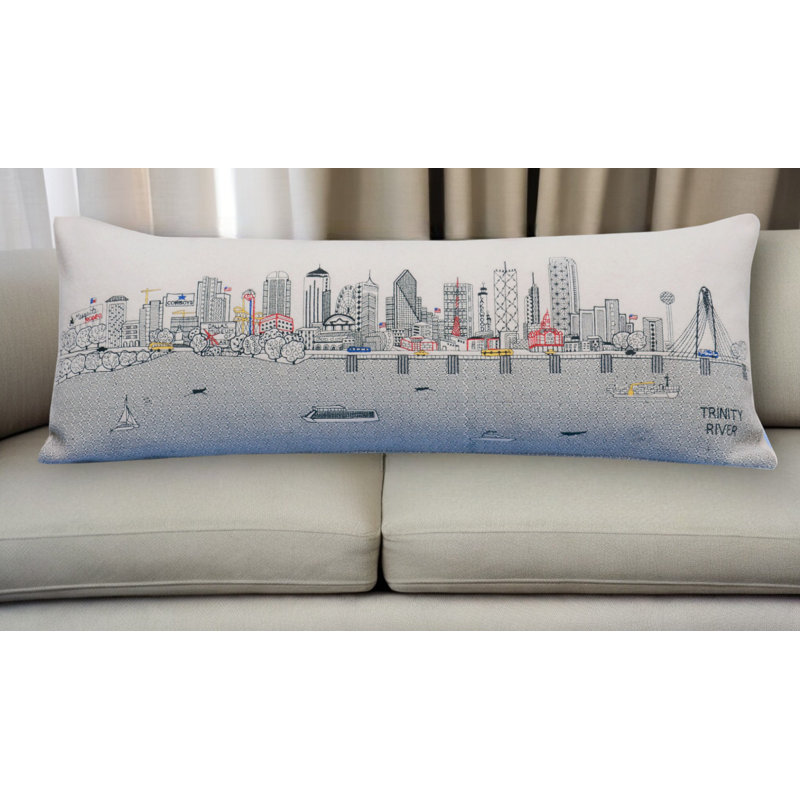 Coussin Dallas, Blanc