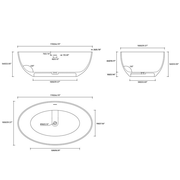 Dimensions du produit