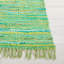 Tapis de couleur unie en coton recyclé tissé à plat Arlesey Montauk-597012089