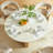 47" Round Dining Table For 4-6, Cross Pedestal Thickened Base, Kitchen Table For Kitchen Living Room-931177403