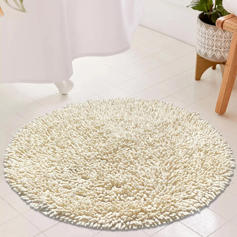 Virginio Bath Rug, Ivory