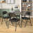 Metal Folding Chair Set