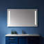 Miroir de salle de bain moderne et contemporaine sans cadre avec éclairage Monhegan-1751675663