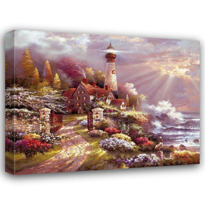 Art sur toile tendue, Breakwater Bay Lee, James Gallery: Coastal Splendor 70464