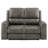 Pearces Triple Power Reclining Loveseat Charcoal-1049827573