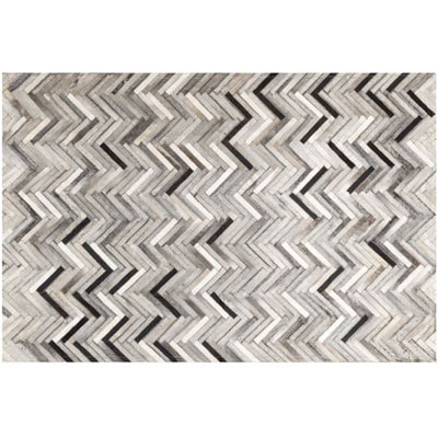 Art Hide Cowhide Area Rug in Gray