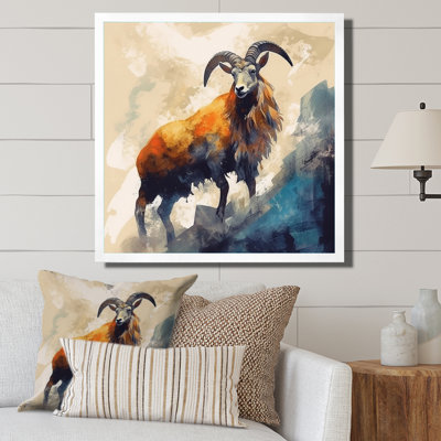 Capricorne céleste II sur toile