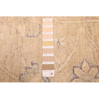 Peshawar Oushak Tan Rug 9'3" x 12'2"