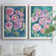 Toile avec cadre floral I-Premium Floral Radiance - prêt à accrocher