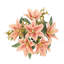 Bouquet de tiges de lys artificiel Stargazer-907420271