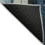 Tapis bleu intérieur / extérieur lavable à la machine Cicel ACN1125-100196846