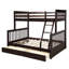 Lit superposé plateforme 2 tiroirs Pell-513830362