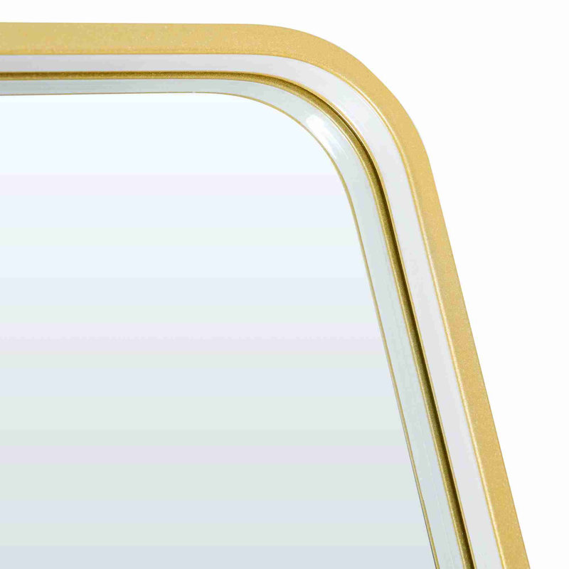 Miroir pleine longueur à DEL, miroir de plancher avec éclairage à intensité variable 3 couleurs pour la chambre à coucher, le salon, le magasin de mariage