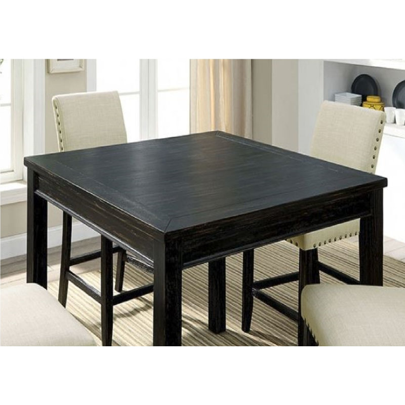 Delvale 4 - Person Four Leg Dining Set, 30.5" H  x 42" W x 42" D