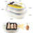 Magicfly Mini Egg Incubators for Hatching Eggs, with Automatic Egg Turning, 9-12 Eggs Hatching Incubator for Chickens, Ducks, Goose, Birds