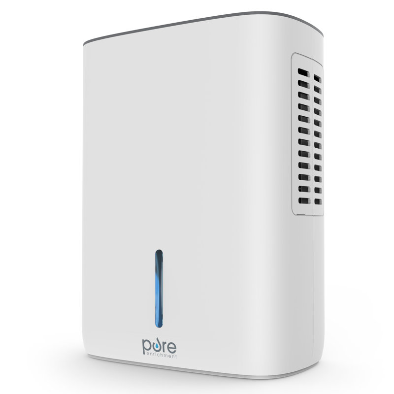Pure Enrichment 1.25 Pints Table Top Dehumidifier for Rooms up to 160 Cubic Feet