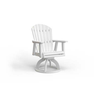 Berlin Gardens Comfo Back Swivel Dining Chair