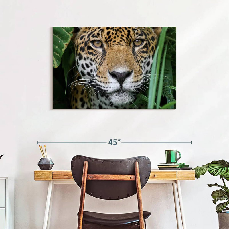 Brampt Amazon Jungle Jaguar, 24" H x 36" W