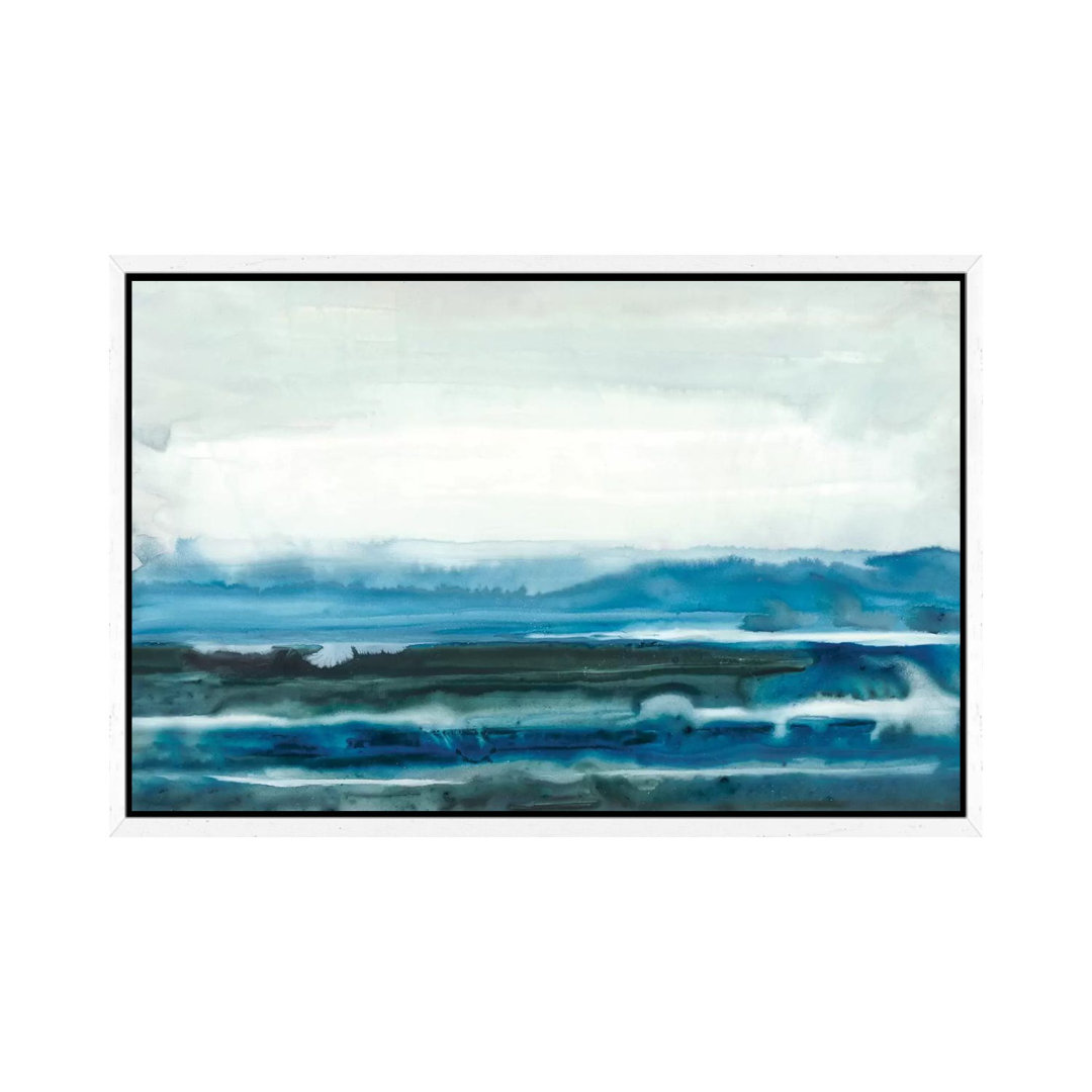 Lake Country I von Renée Stramel - Galerie-verpackte Leinwand Giclée auf Leinwand