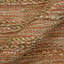 Tapis rayé orange tissé à plat à la main Arine-1171680096